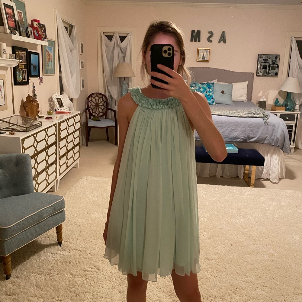 Alice + Olivia Blue Dress